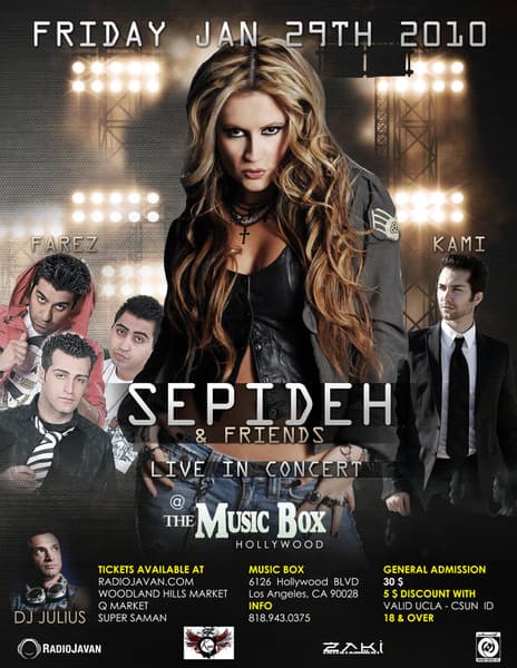 Sepideh & Friends Concert
