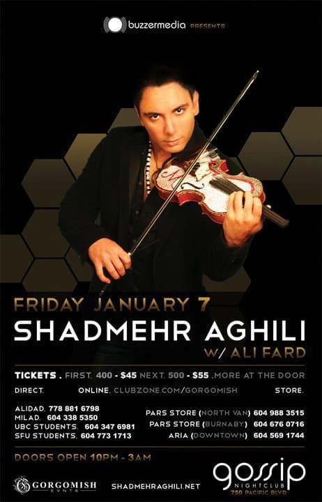 Shadmehr Aghili Live In Concert