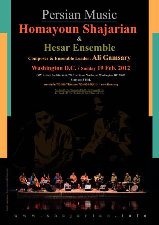 Homayoun Shajarian & Hesar Ensemble