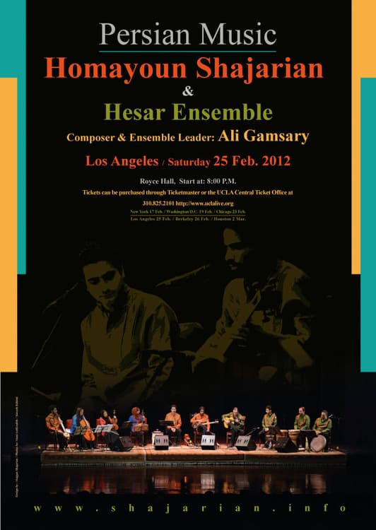 Homayoun Shajarian & Hesar Ensemble