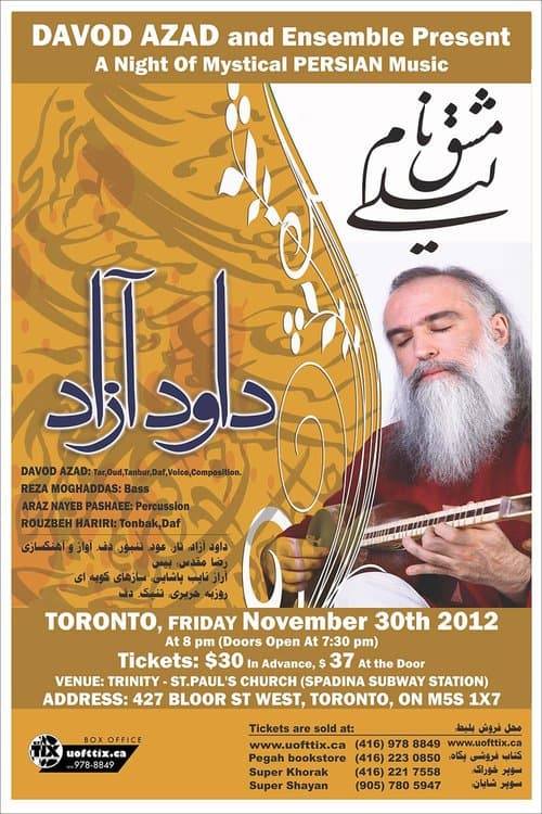 Davood Azad & Ensemble In Toronto
