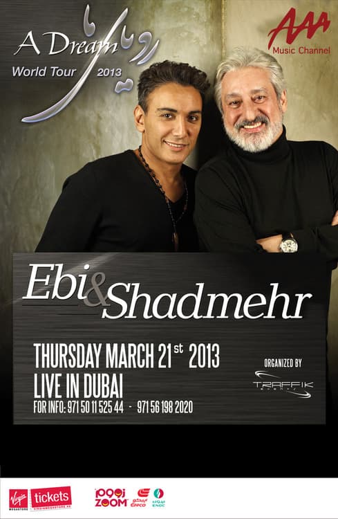 Ebi & Shadmehr Aghili Live In Dubai