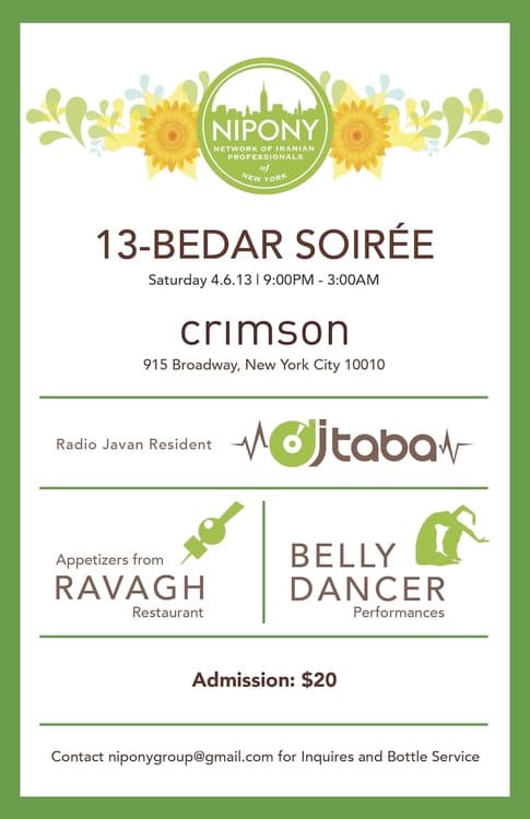 NIPONY 13-Bedar Soirée