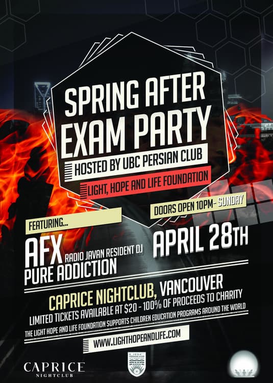 Spring After Exam Party