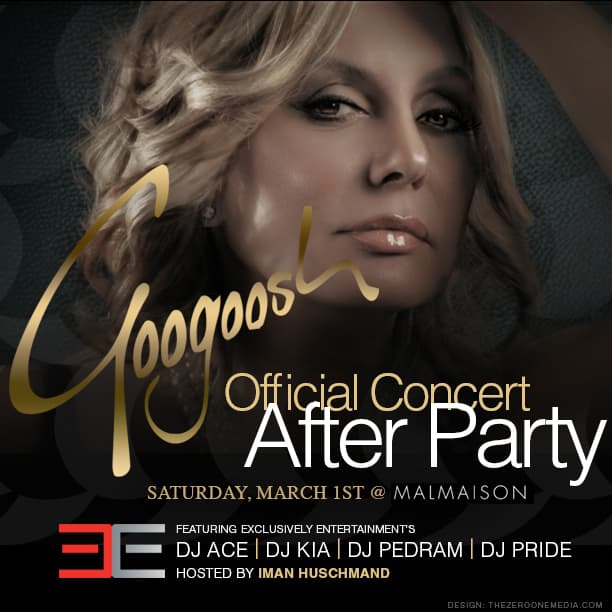 Official Googoosh Concert After Party