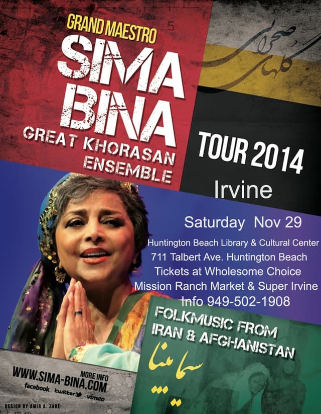Sima Bina & The Grand Khorasan Ensemble