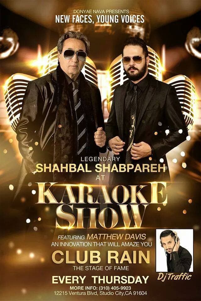 Persian Karaoke Party With Shahbal Shabpareh & Matthew