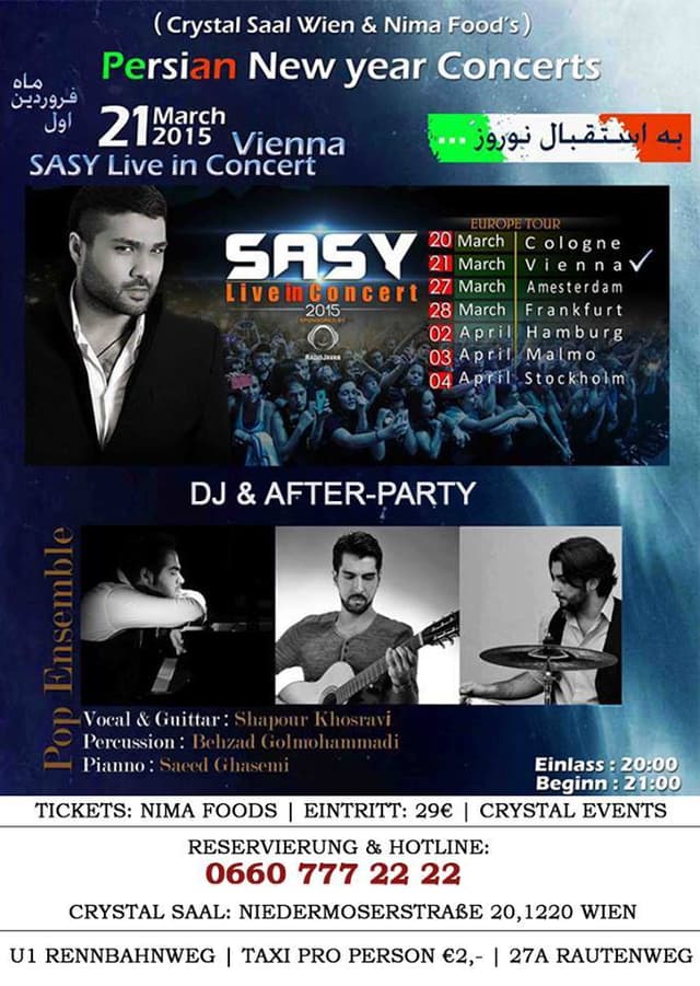 Sasy Live In Concert