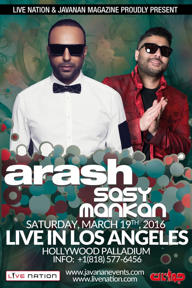 Arash & Sasy Mankan Live In Concert