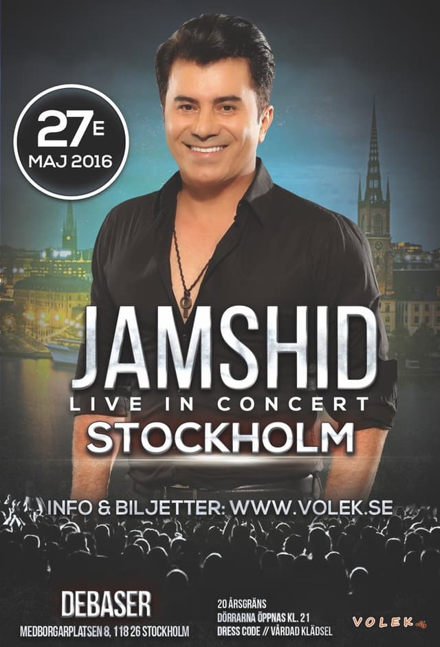 Jamshid Live in Stockholm