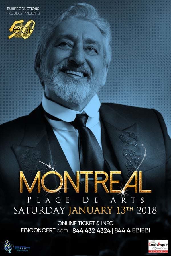 Ebi Live in Montreal