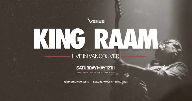 King Raam Live