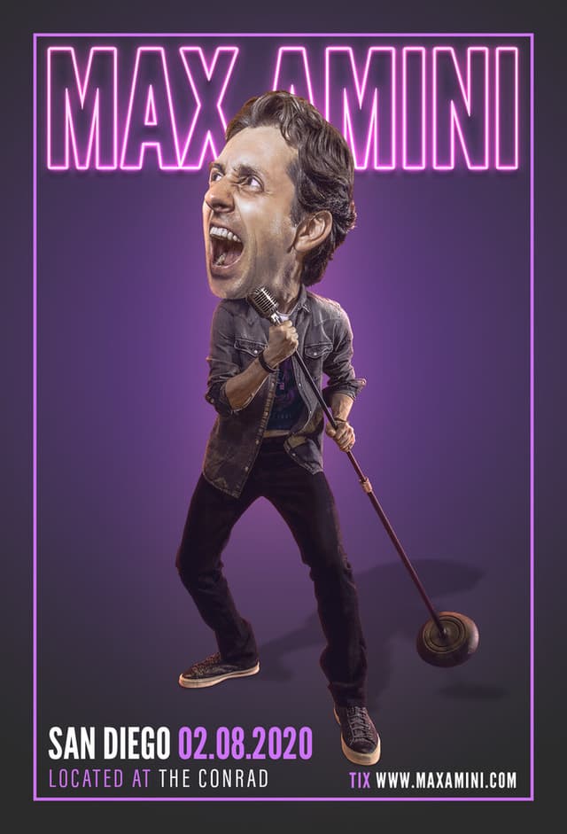 Max Amini Live in San Diego