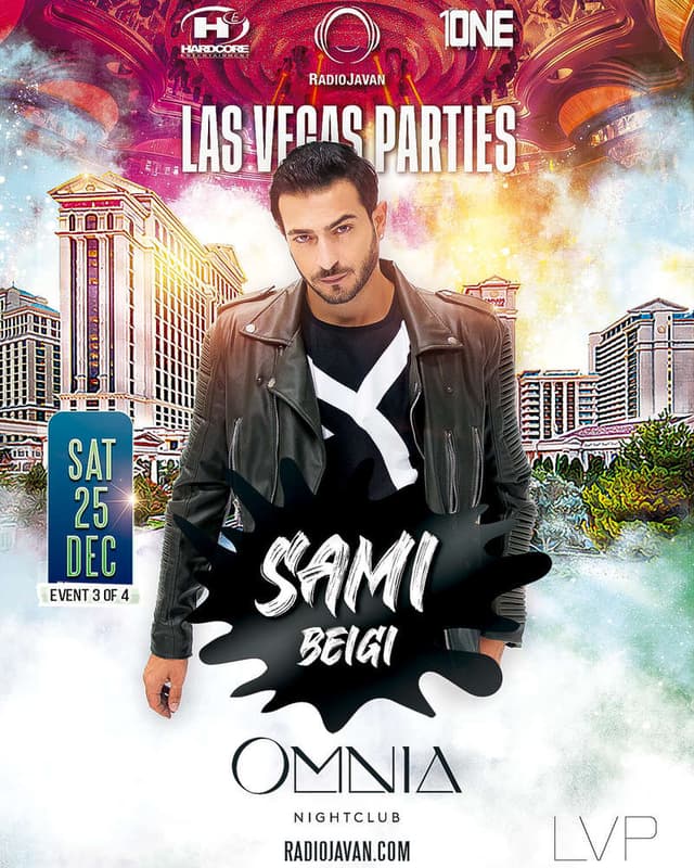 Las Vegas Persian Party at OMNIA with SAMI BEIGI