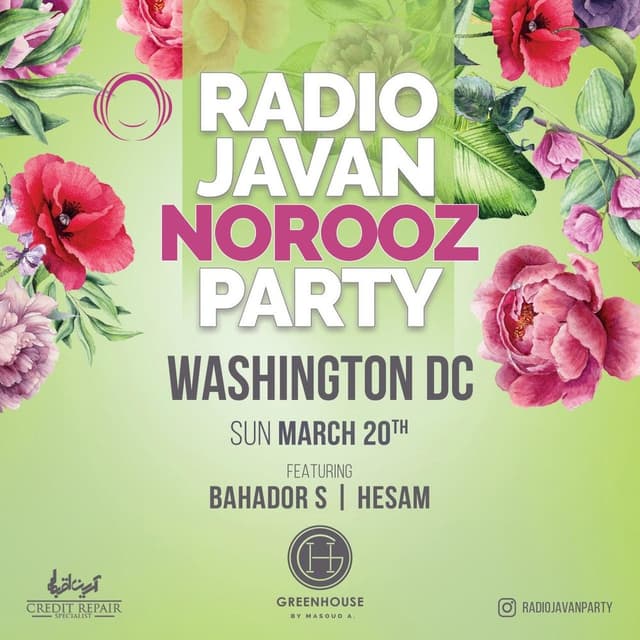 Radio Javan Norooz Party Washington DC