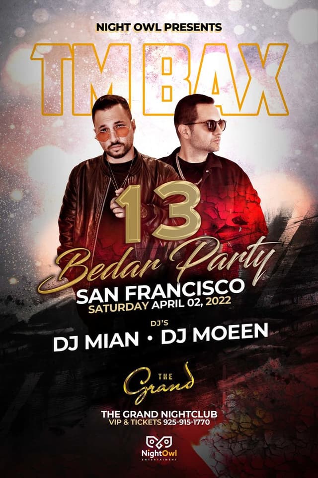 TM Bax Live in San Francisco