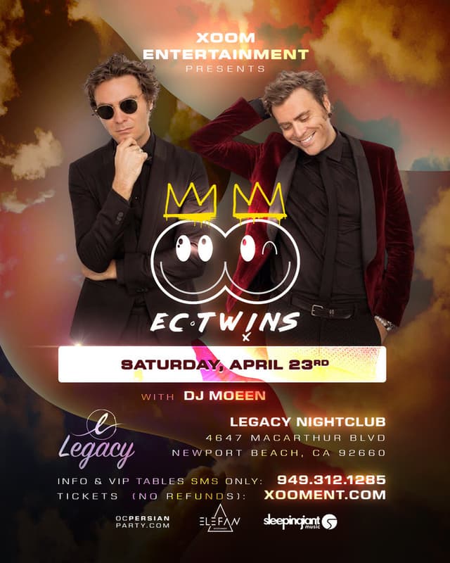 EC Twins at Legacy Nightclub Orange County