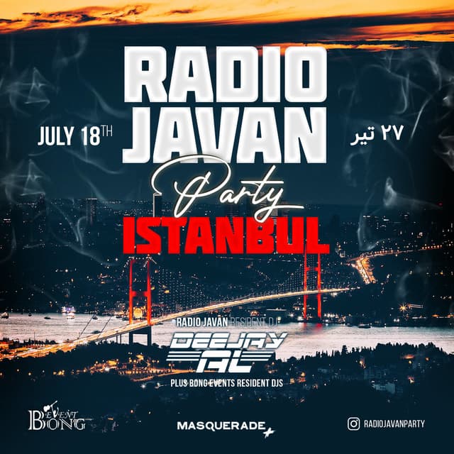 Radio Javan Party in Istanbul