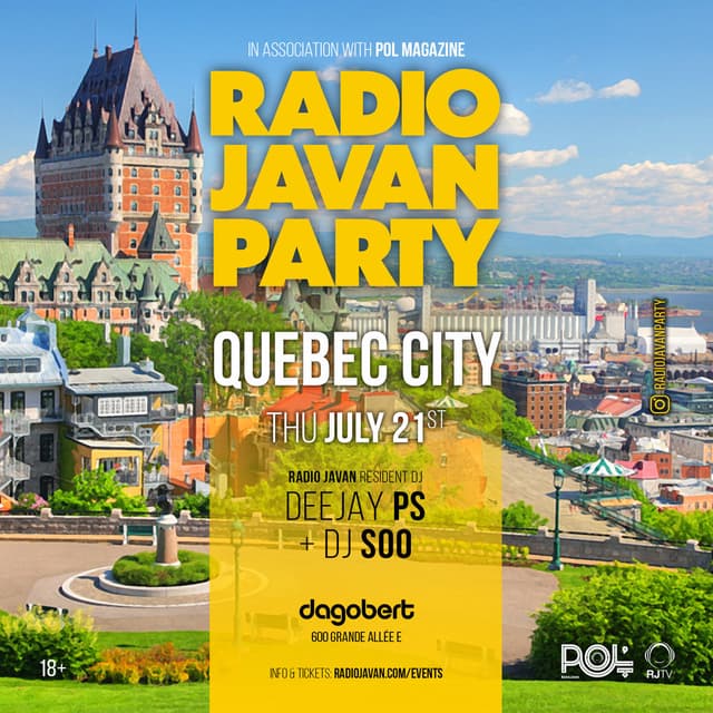 Radio Javan Party Quebec City
