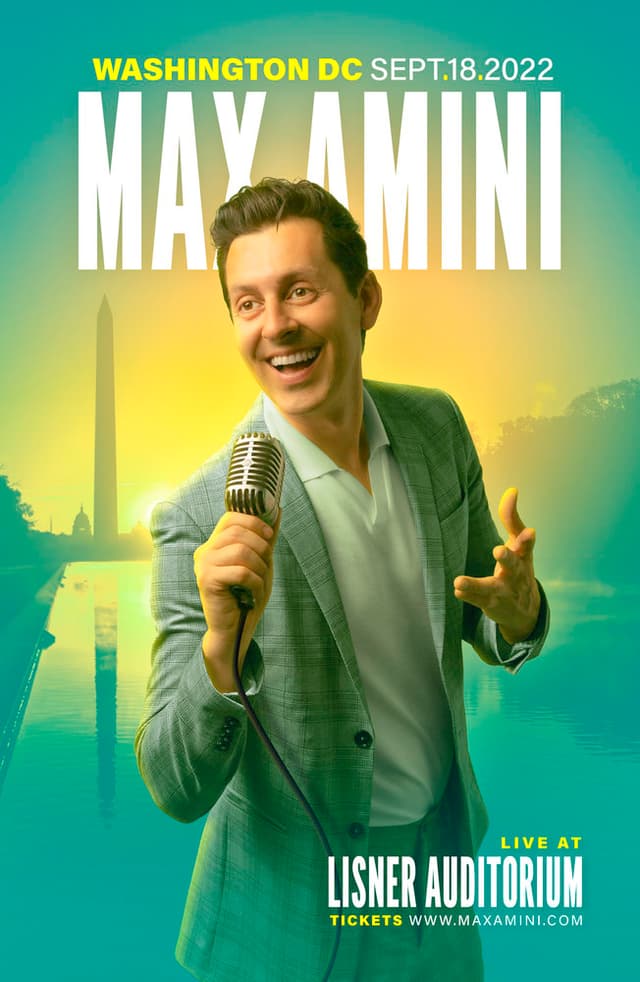 Max Amini Live in Washington D.C!