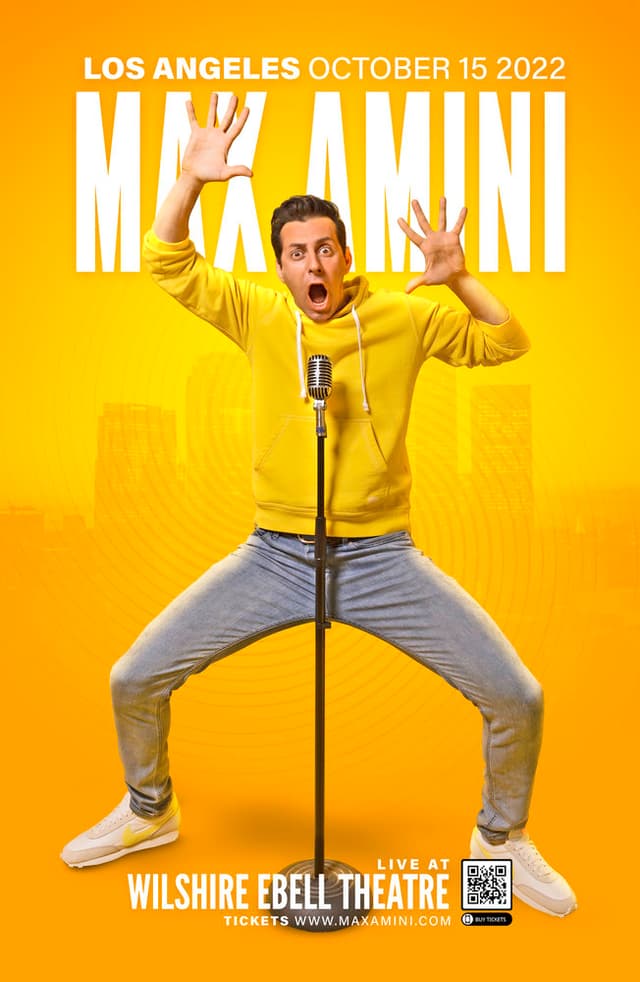 Max Amini Live in Los Angeles!