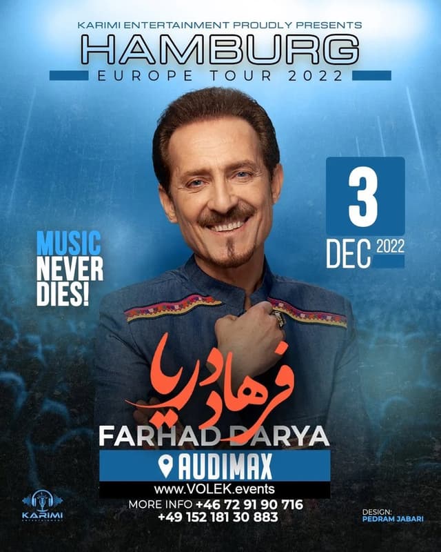 Farhad Darya Live in Hamburg