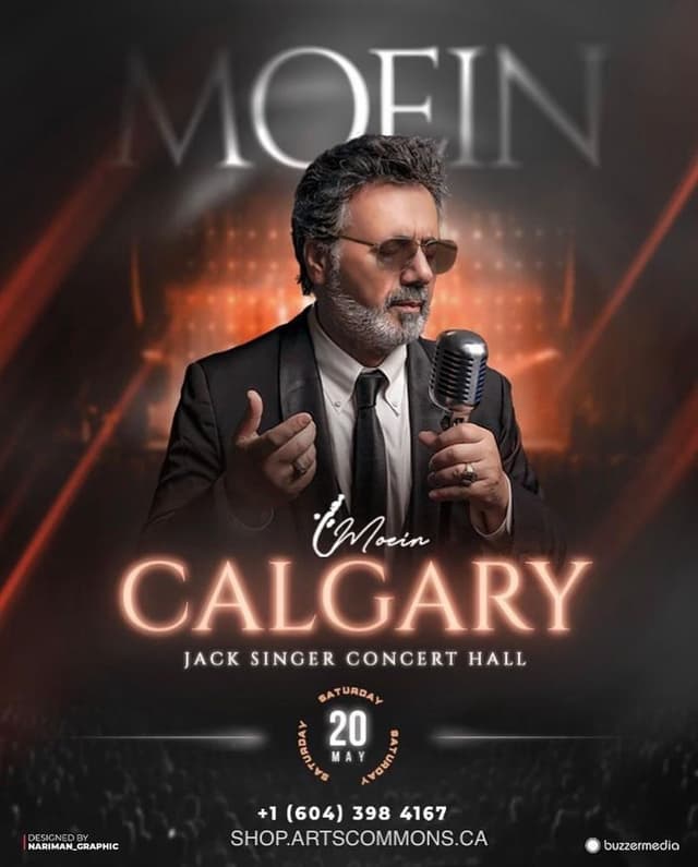 Moein Live in Calgary