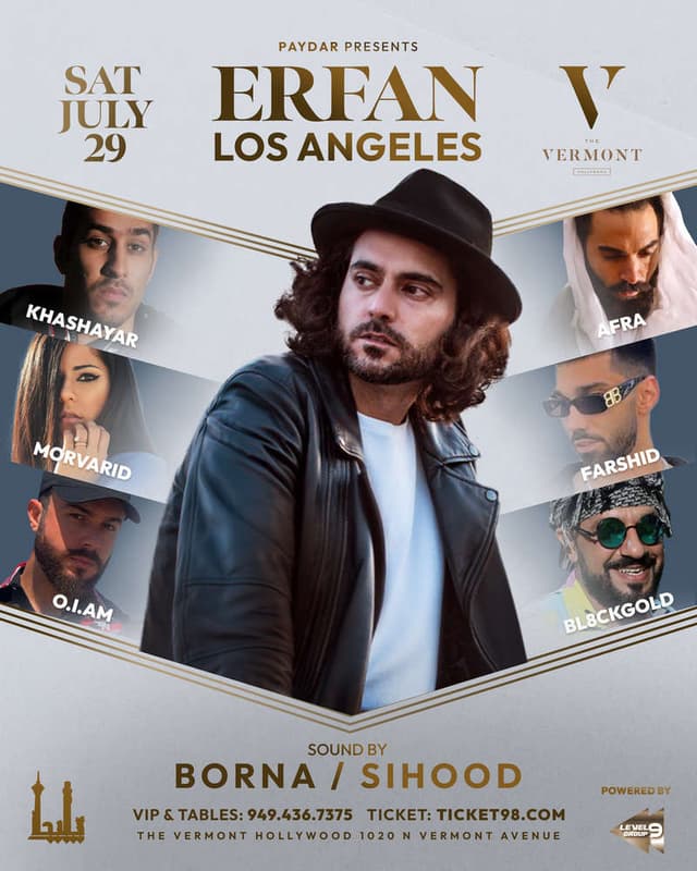 Erfan Live in Los Angeles