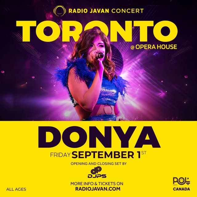 DONYA Live in Toronto