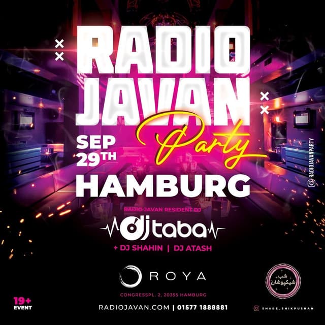 Radio Javan Party in Hamburg