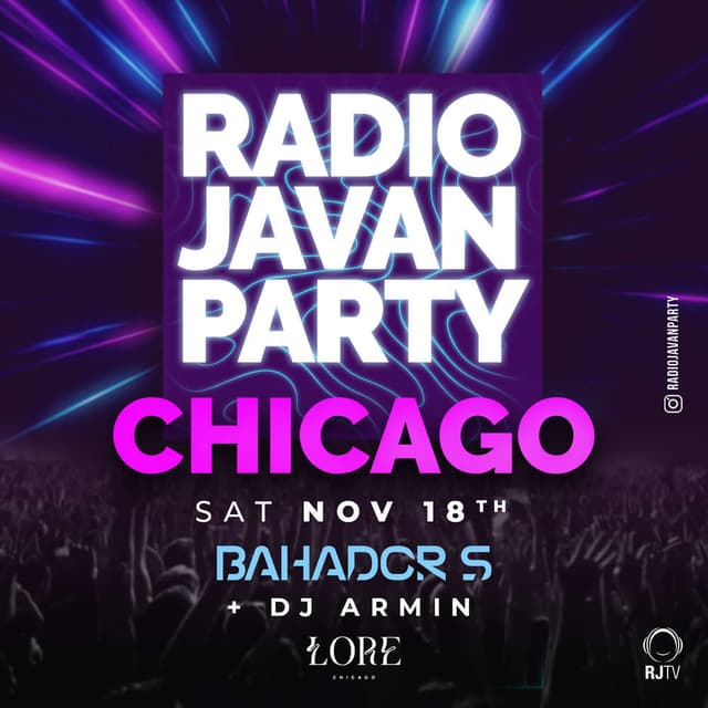 Radio Javan Party in Chicago