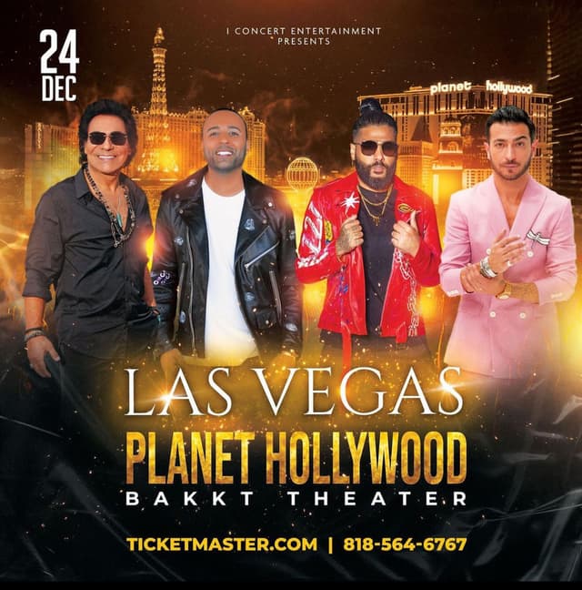 Andy, Sami Beigi, Sasy, Arash Live in Las Vegas