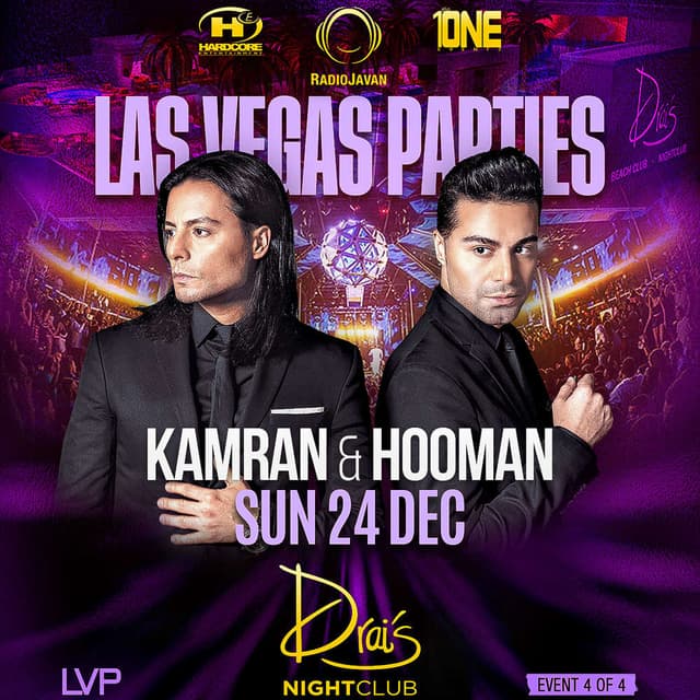 Las Vegas Party at Drai's with Kamran & Hooman