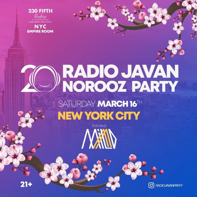 Radio Javan Norooz Party in New York City