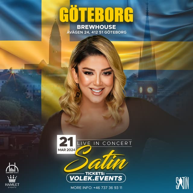 Satin Live in Göteburg