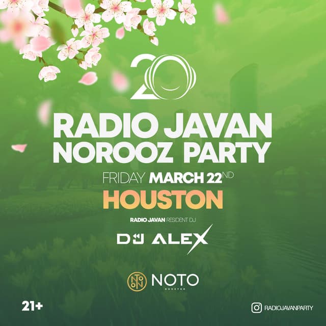Radio Javan Norooz Party in Houston
