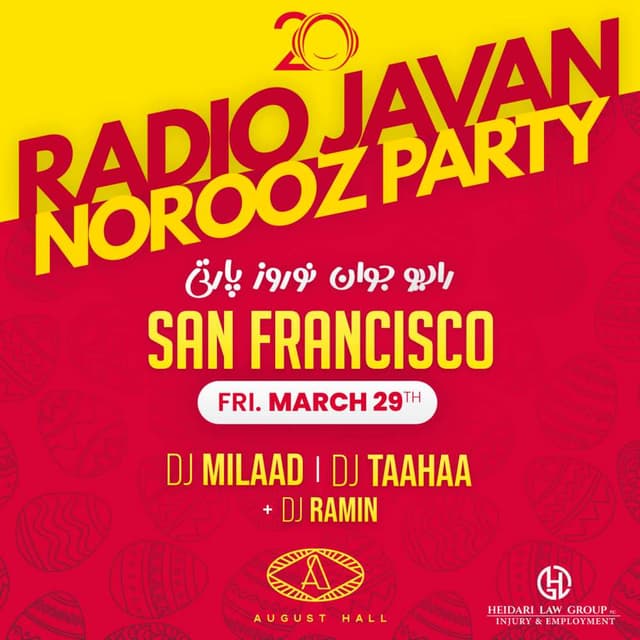 Radio Javan Norooz Party in San Francisco