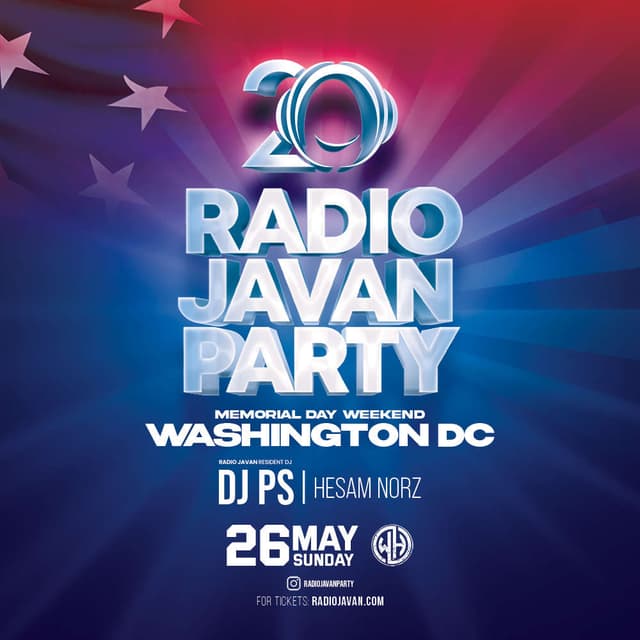Radio Javan MDW Party in Washington DC