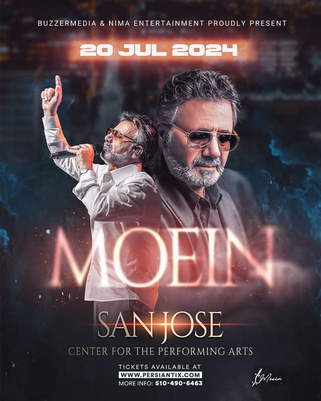 Moein Live in San Jose