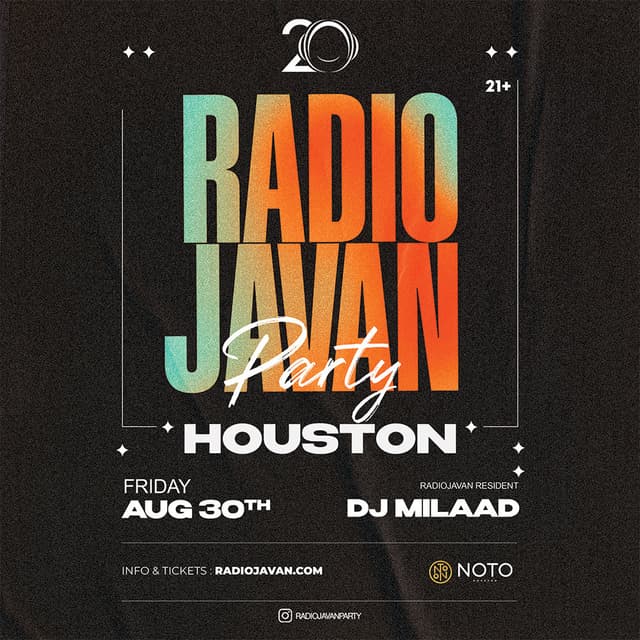 Radio Javan Party in Houston