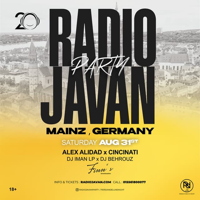 Radio Javan Party in Mainz