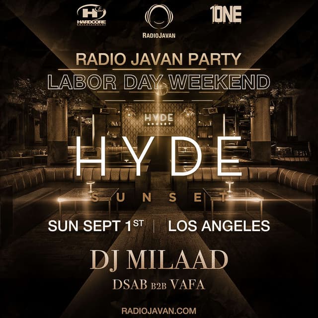 Radio Javan Labor Day Party in Los Angeles