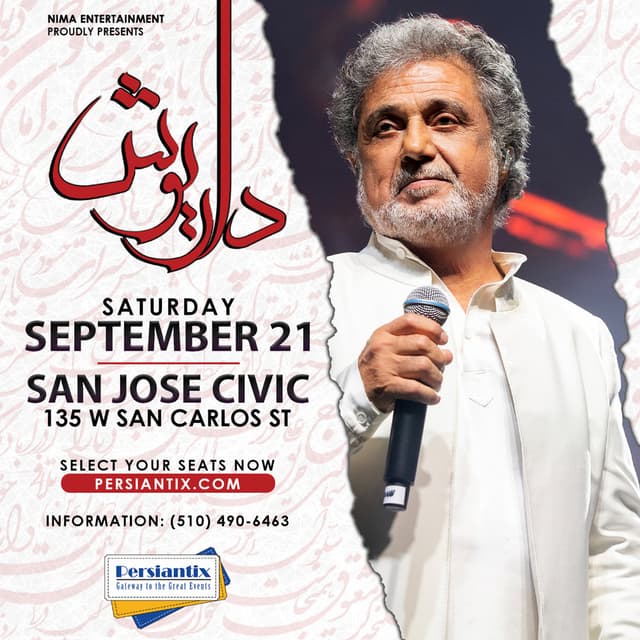 Dariush Live in San Jose