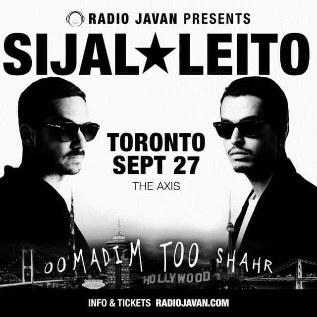 Sijal & Leito "Oomadim Too Shahr" Tour