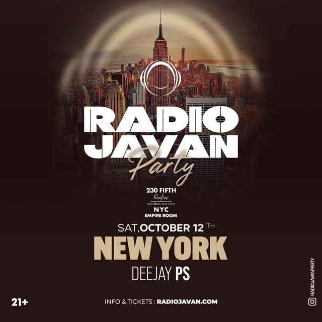 Radio Javan Party in New York City Radio Javan Party in New York City