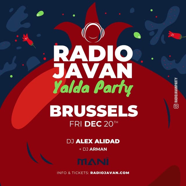Radio Javan Yalda Party in Brussels
