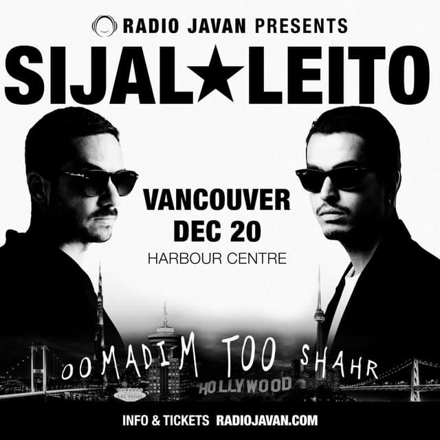 Sijal & Leito "Oomadim Too Shahr Tour"