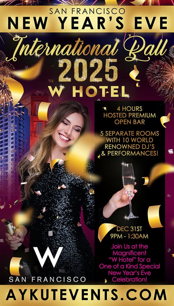 W Hotel San Francisco New Year's Eve Party