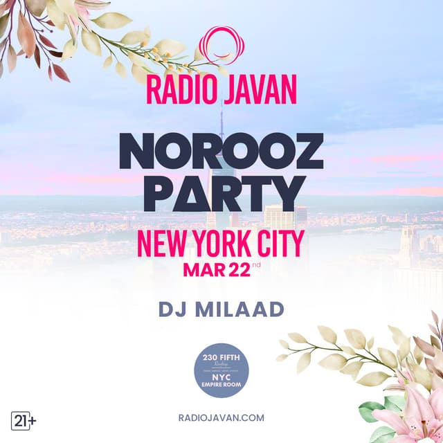Radio Javan Norooz Party in New York City