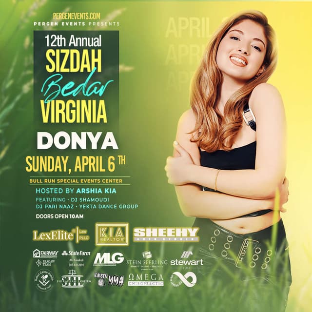 Sizdah Bedar with Donya in Virginia
